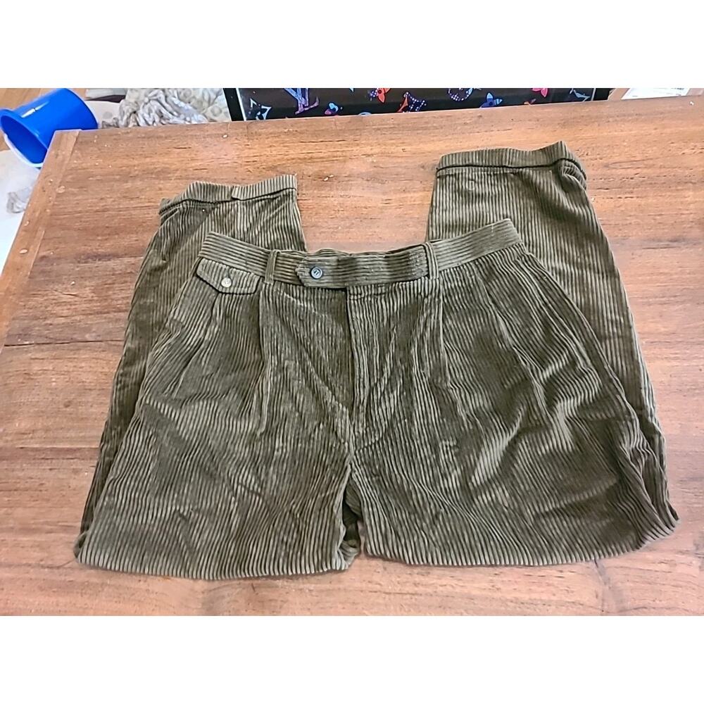 Vintage Todays Man Wide Leg Corduroy Brown Size 36
